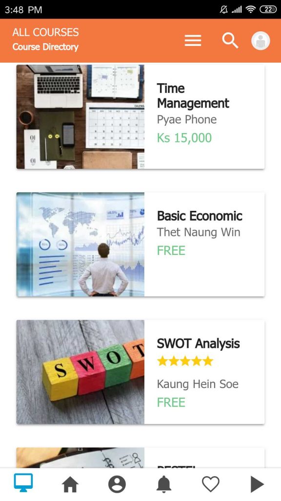 “Coursecom”.. for courses | Myanmar Tech Press