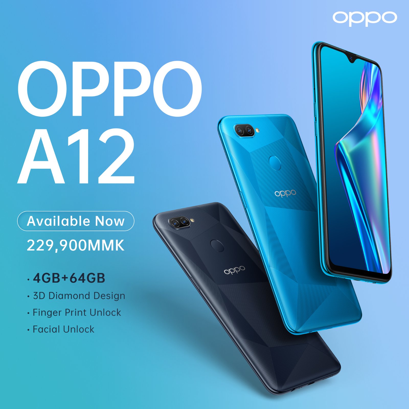 Oppo A12 Smartphone Introduced Into Myanmar Market Myanmar Tech Press