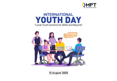 MPT က မြန်မာနိုင်ငံတစ်ဝန်းရှိ လူငယ်များဖွံ့ဖြိုးတိုးတက်ရေးကို ကူညီထောက်ပံ့ပေးခြင်းဖြင့် အပြည်ပြည်ဆိုင်ရာ လူငယ်များနေ့ကို ဂုဏ်ပြု