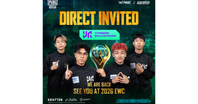 2026 EWC ပြိုင်ပွဲကြီးသို့ ဝင်ရောက်ယှဉ်ပြိုင်ရန် မြန်မာနိုင်ငံမှ Yangon Galacticos (YG) အသင်း တိုက်ရိုက်ဖိတ်ကြားခံရ